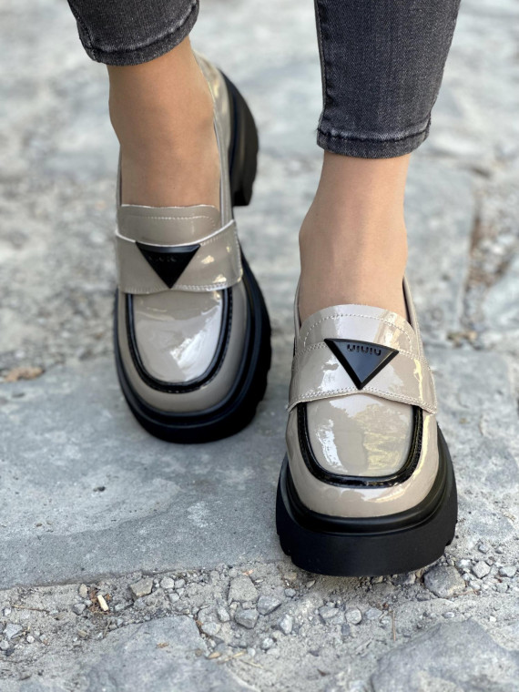 Eleganckie Mokasyny ze Skóry Naturalnej