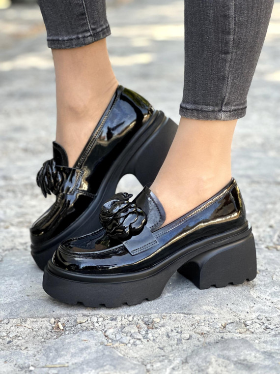 Eleganckie mokasyny ze skóry naturalnej