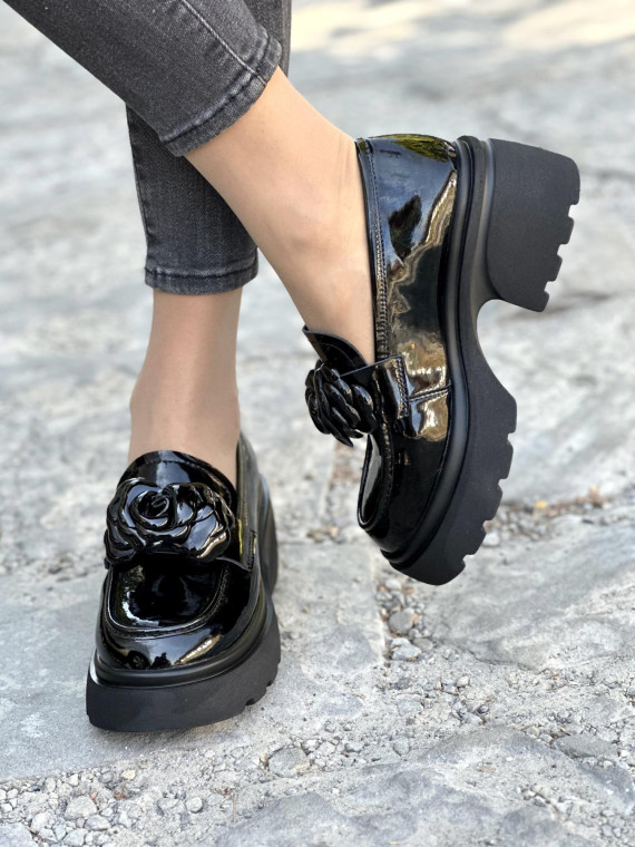 Eleganckie mokasyny ze skóry naturalnej