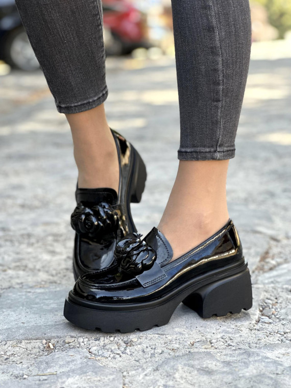 Eleganckie mokasyny ze skóry naturalnej