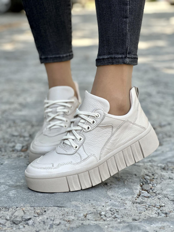 Wyjątkowe trampki OLEKSY ze skóry naturalnej Polskiej produkcji