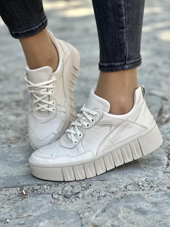 Wyjątkowe trampki OLEKSY ze skóry naturalnej Polskiej produkcji