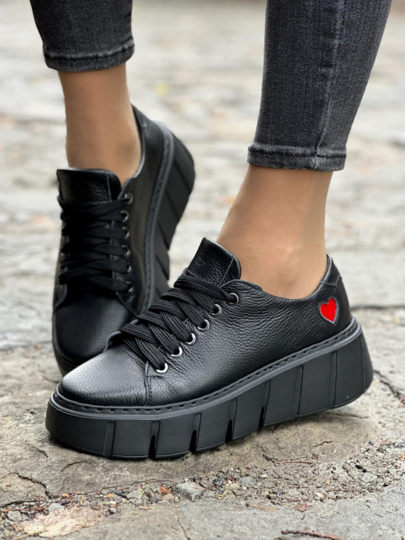 Stylowe trampki OLEKSY ze skóry naturalnej Polskiej produkcji