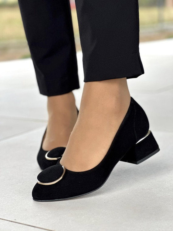 Eleganckie czółenka OLEKSY ze skóry Polskiej produkcji