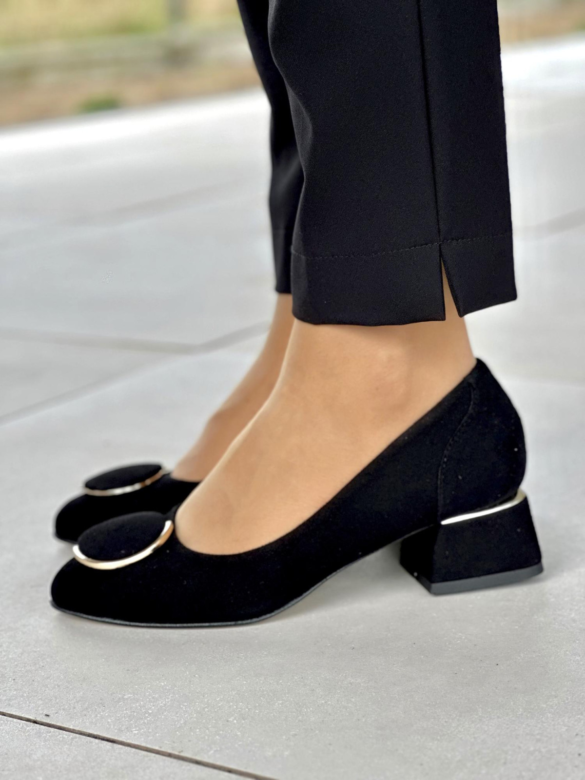 Eleganckie czółenka OLEKSY ze skóry Polskiej produkcji