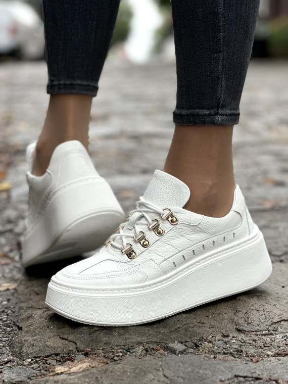 Wyjątkowe sneakersy OLEKSY ze skóry Polskiej produkcji