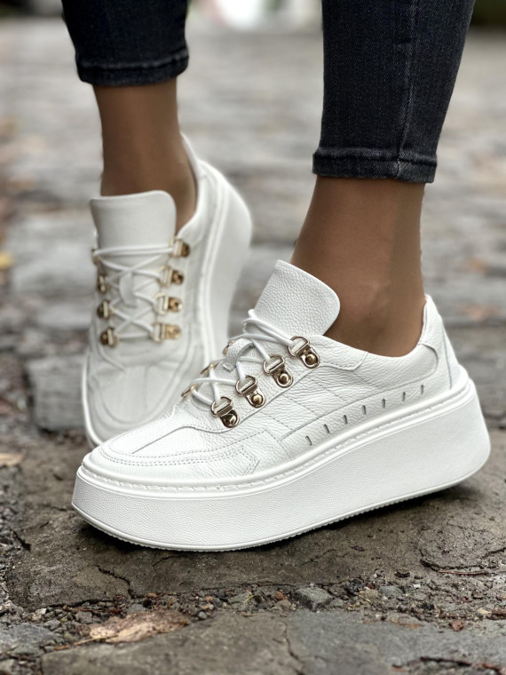 Wyjątkowe sneakersy OLEKSY ze skóry Polskiej produkcji