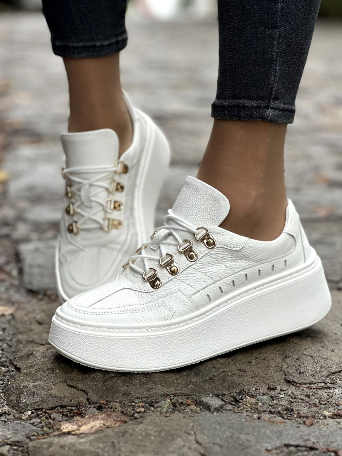 Wyjątkowe sneakersy OLEKSY ze skóry Polskiej produkcji