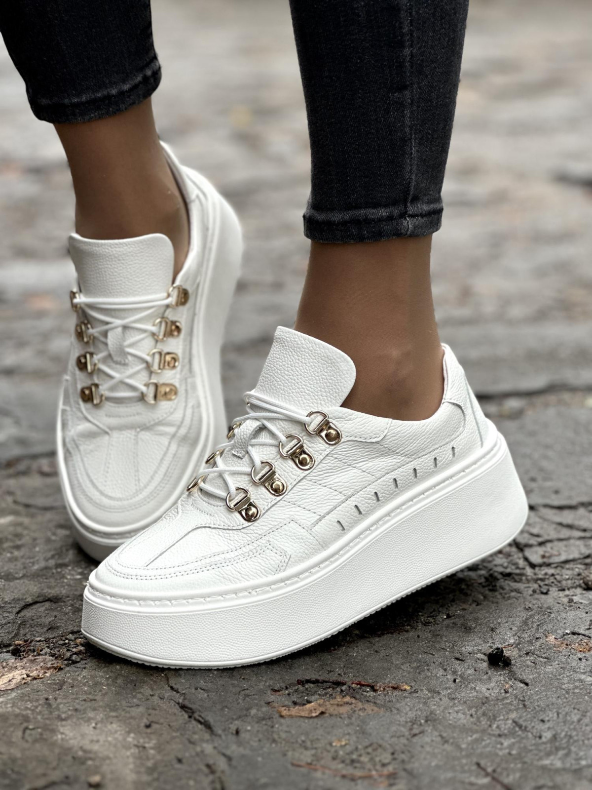 Wyjątkowe sneakersy OLEKSY ze skóry Polskiej produkcji