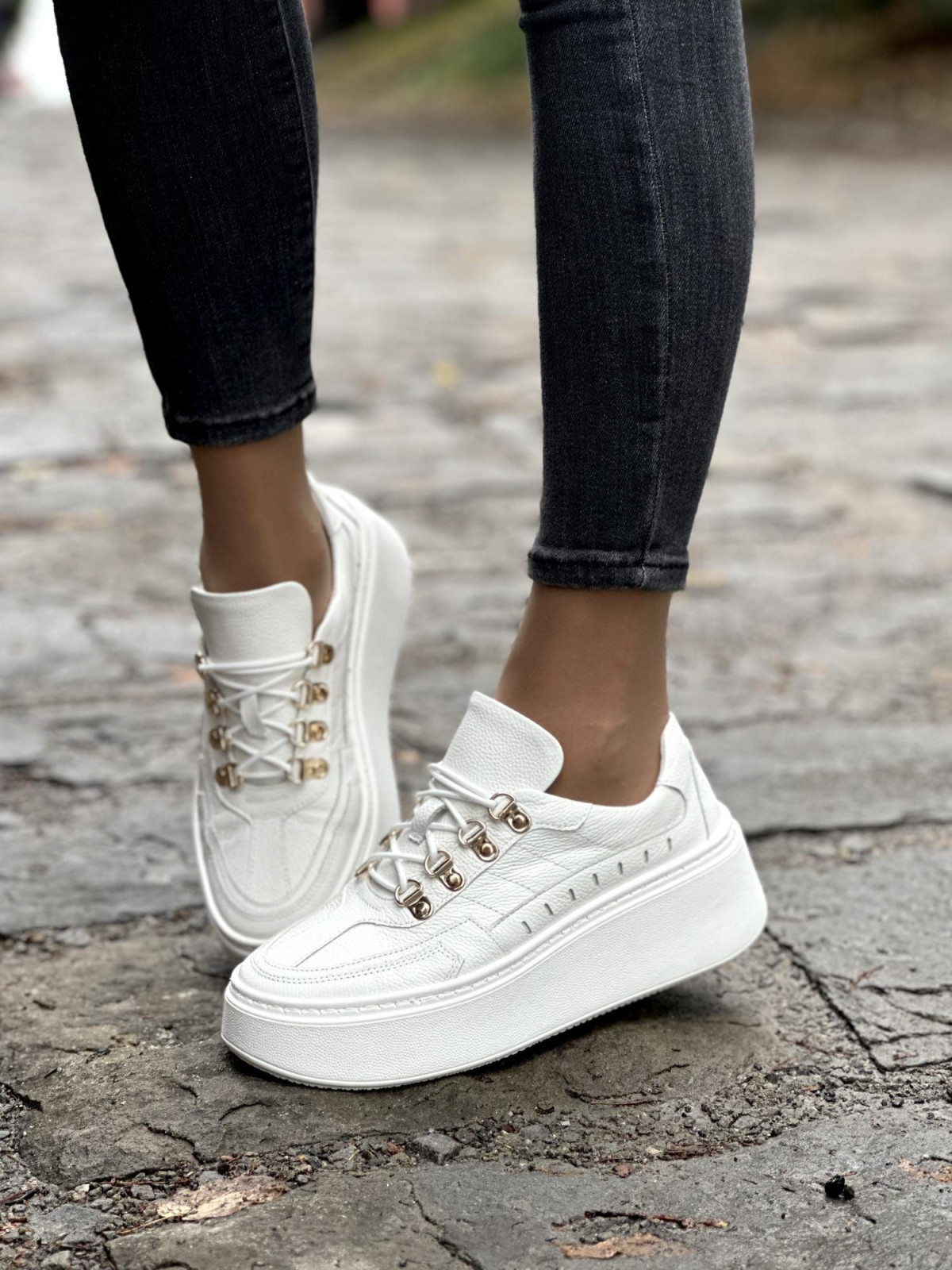 Wyjątkowe sneakersy OLEKSY ze skóry Polskiej produkcji