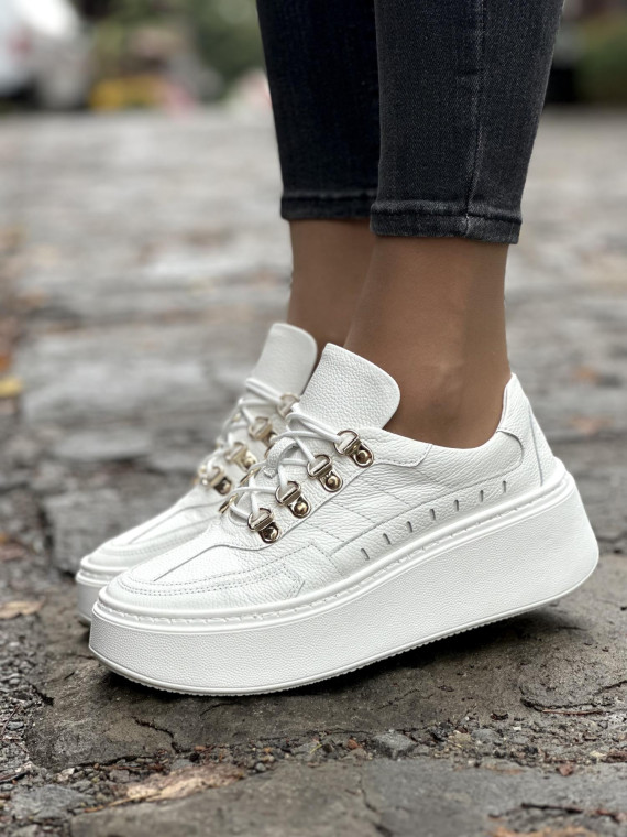 Wyjątkowe sneakersy OLEKSY ze skóry Polskiej produkcji