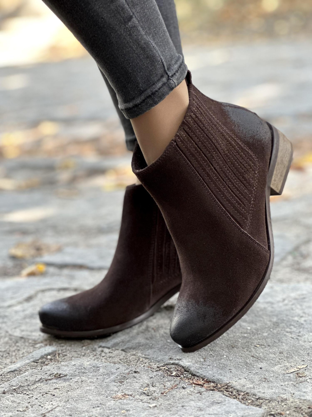 Kowbojki ze skóry OLEKSY Polskiej produkcji