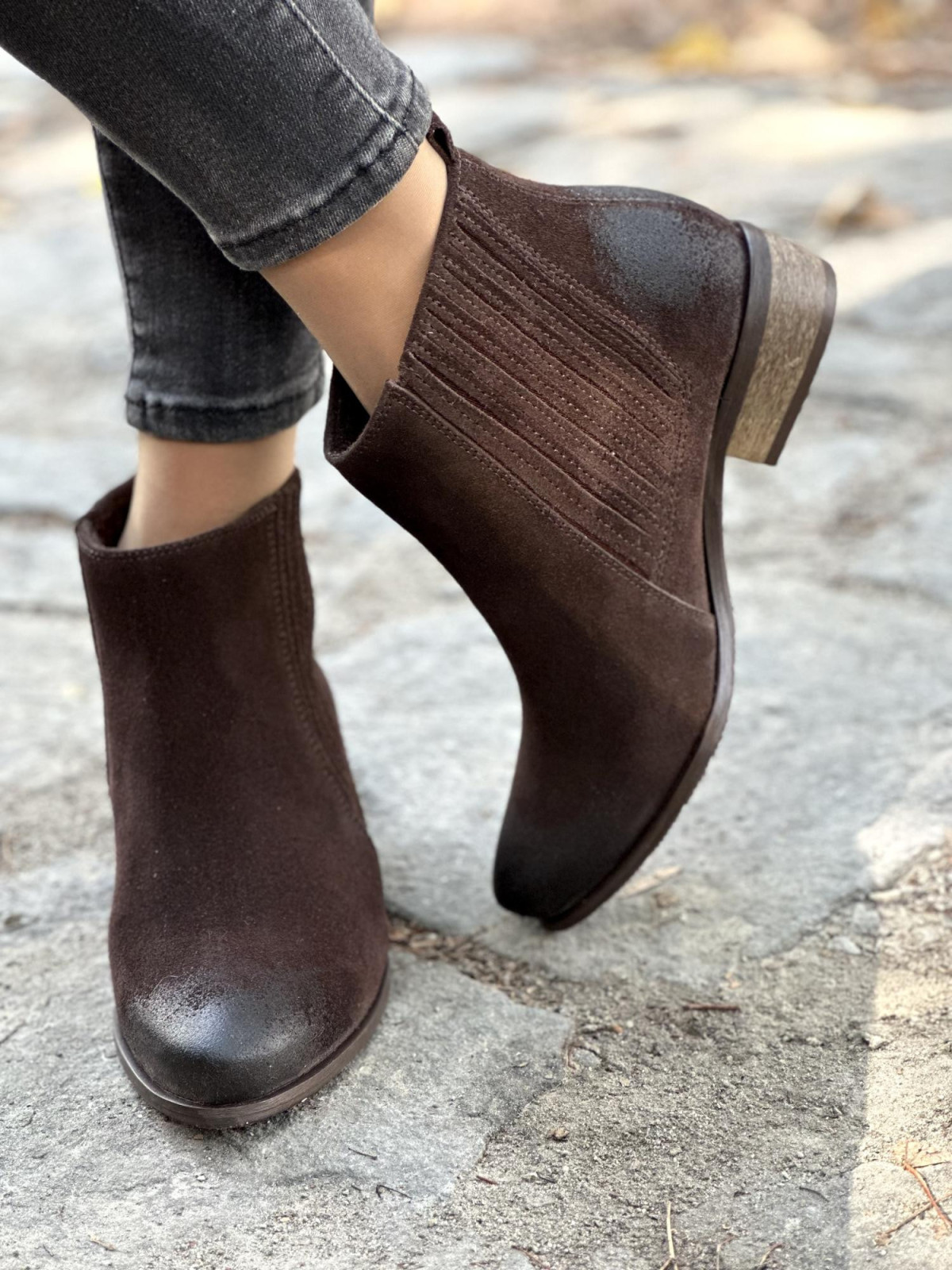 Kowbojki ze skóry OLEKSY Polskiej produkcji