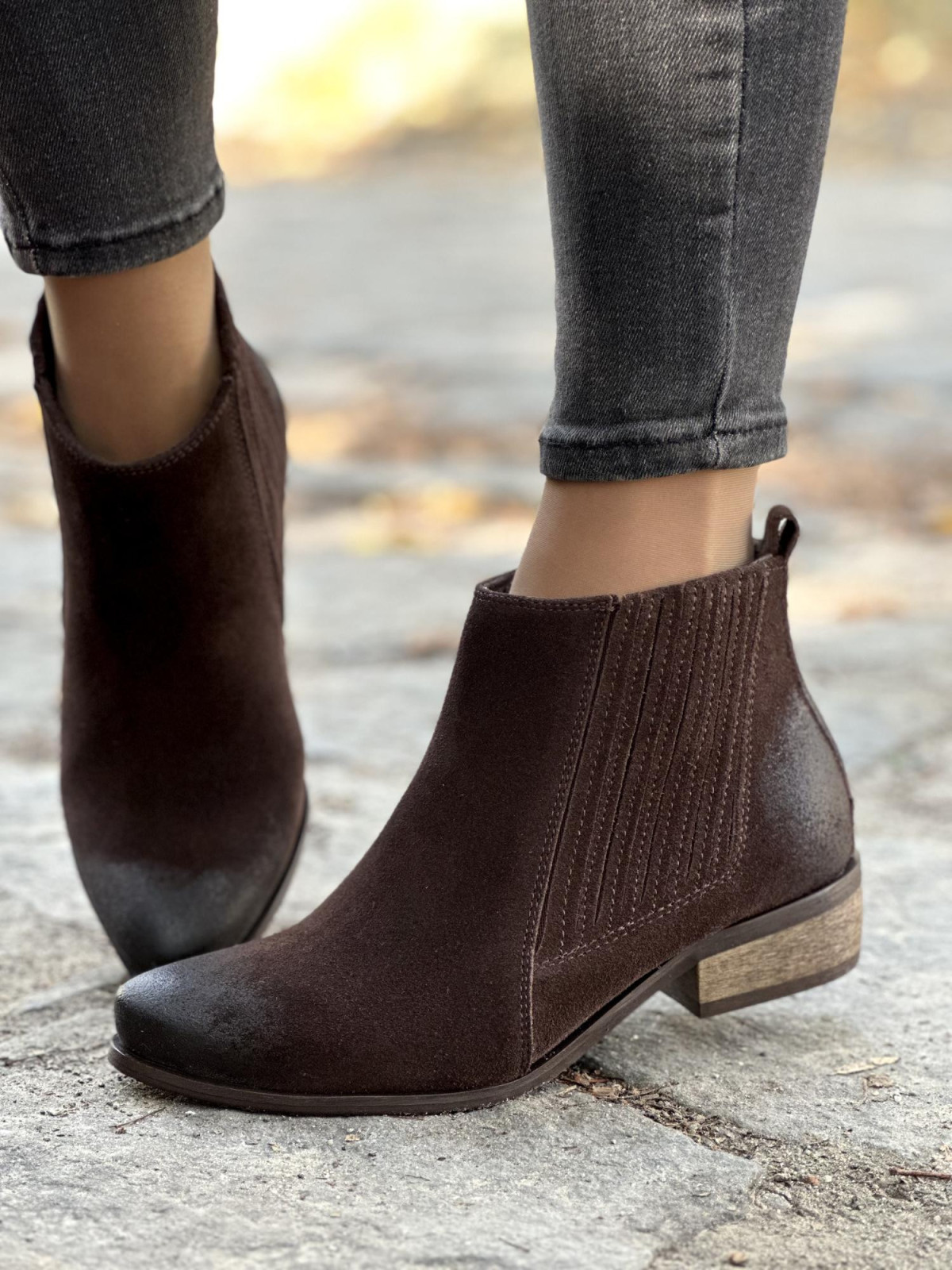 Kowbojki ze skóry OLEKSY Polskiej produkcji