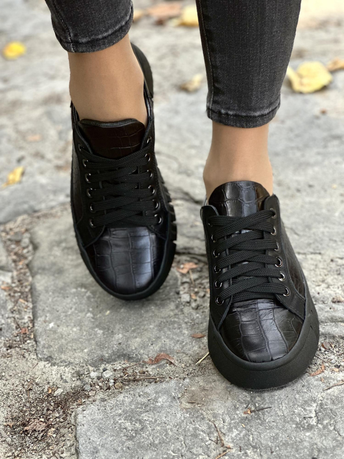 Trampki OLEKSY ze skóry naturalnej Polskiej produkcji