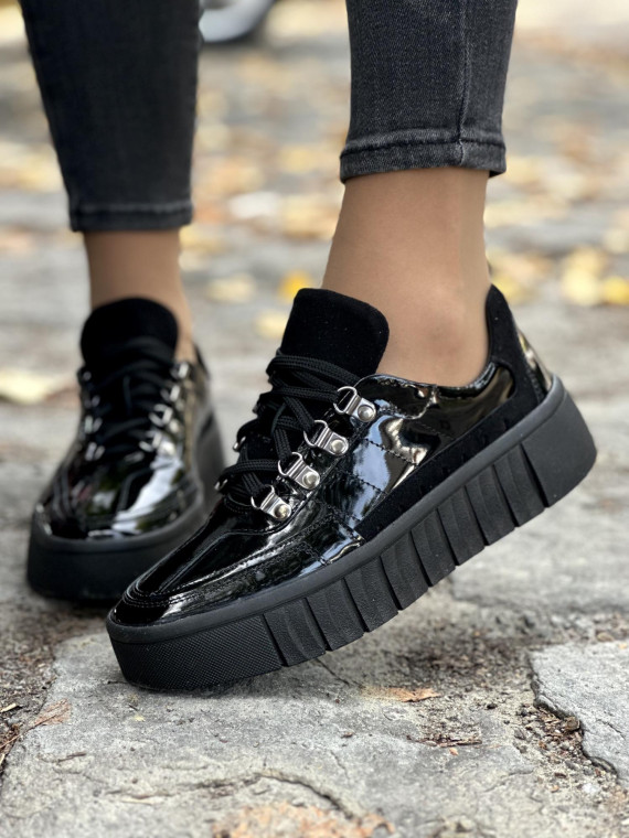 Sneakersy skórzane OLEKSY Polskiej produkcji