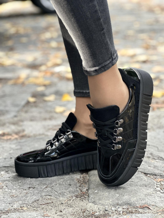 Sneakersy skórzane OLEKSY Polskiej produkcji