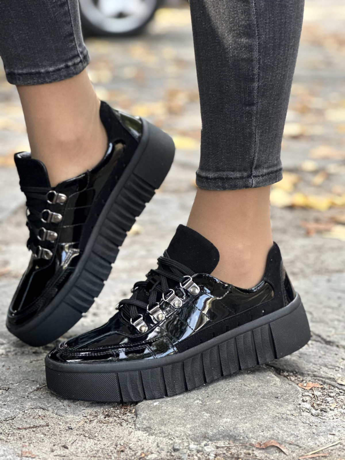 Sneakersy skórzane OLEKSY Polskiej produkcji