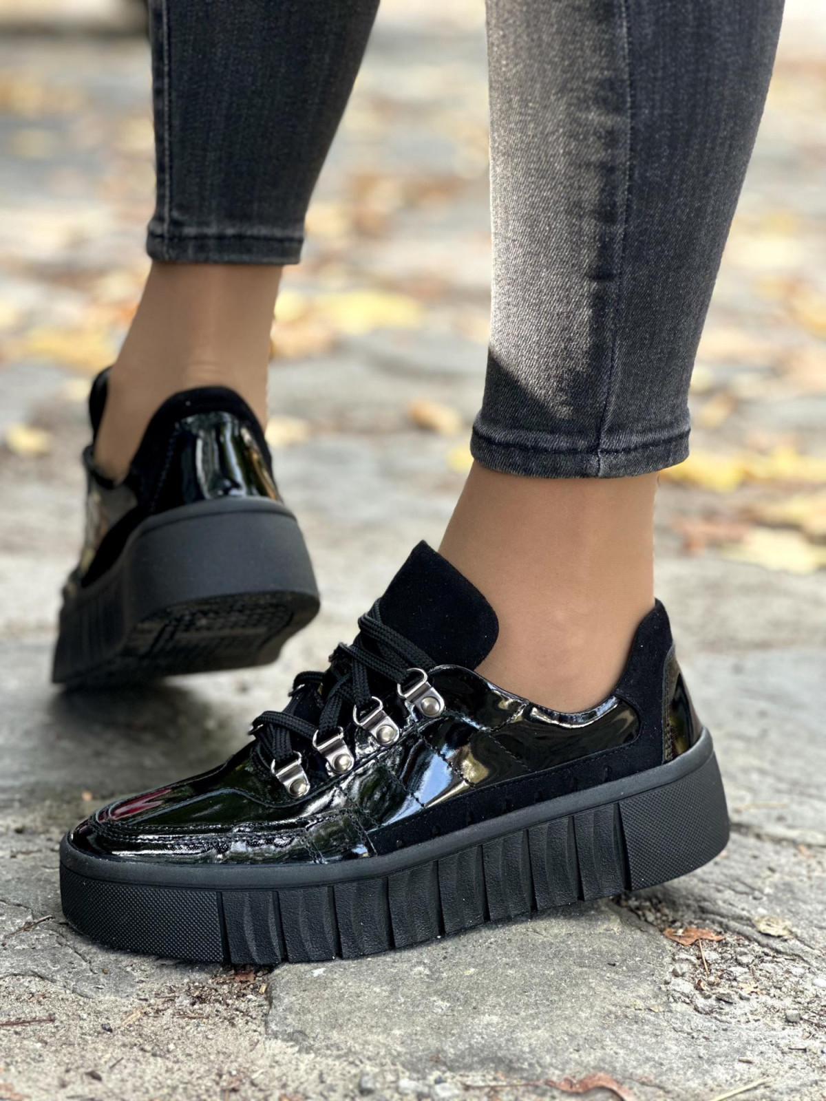 Sneakersy skórzane OLEKSY Polskiej produkcji