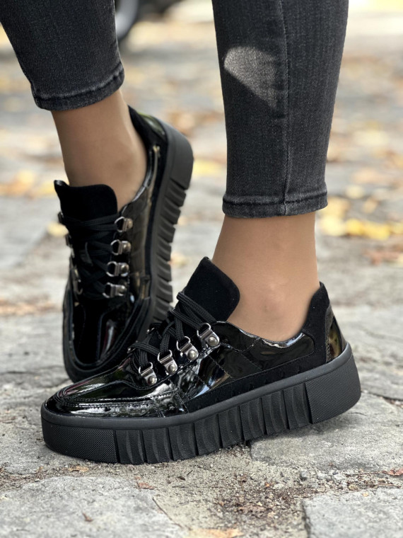 Sneakersy skórzane OLEKSY Polskiej produkcji