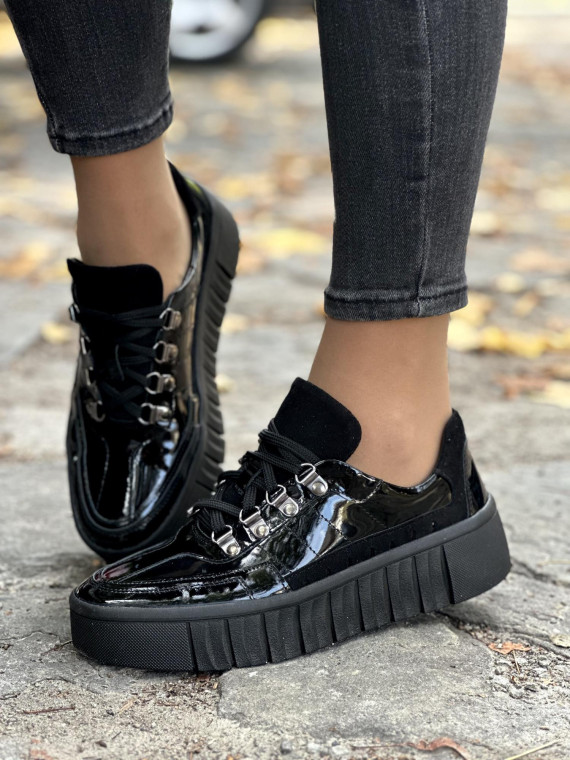 Sneakersy skórzane OLEKSY Polskiej produkcji