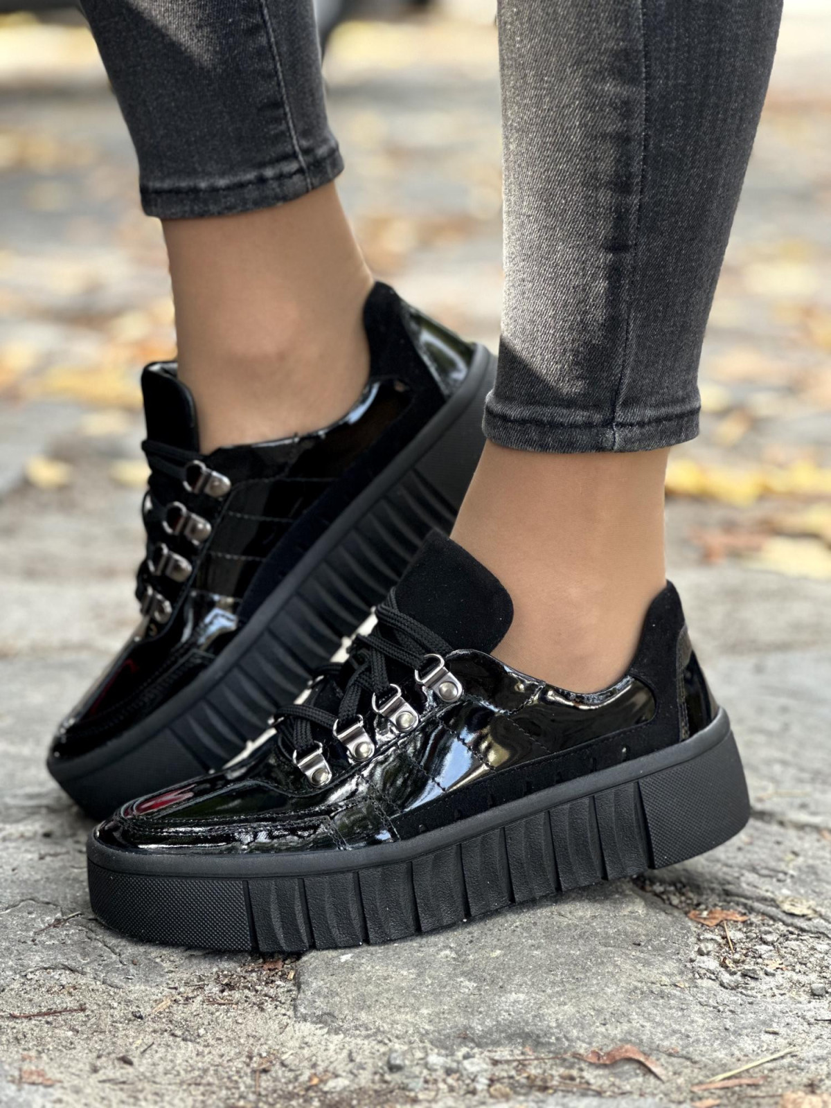 Sneakersy skórzane OLEKSY Polskiej produkcji