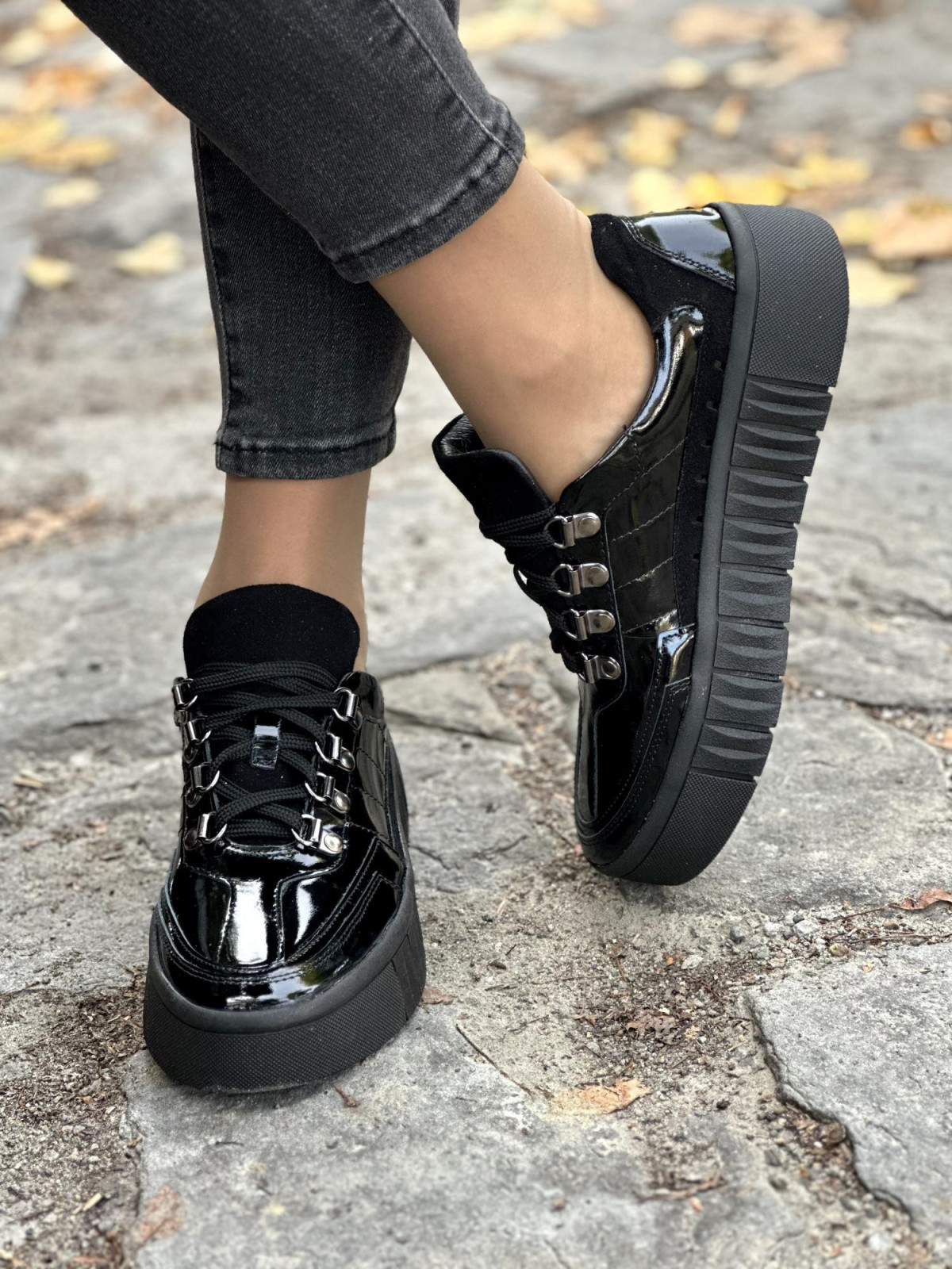 Sneakersy skórzane OLEKSY Polskiej produkcji