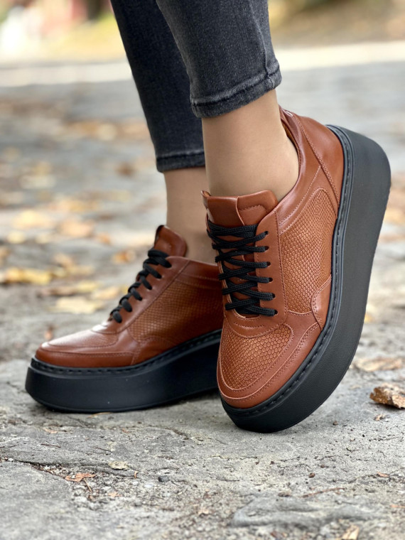 Sneakersy skórzane OLEKSY Polskiej produkcji