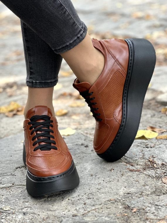 Sneakersy skórzane OLEKSY Polskiej produkcji