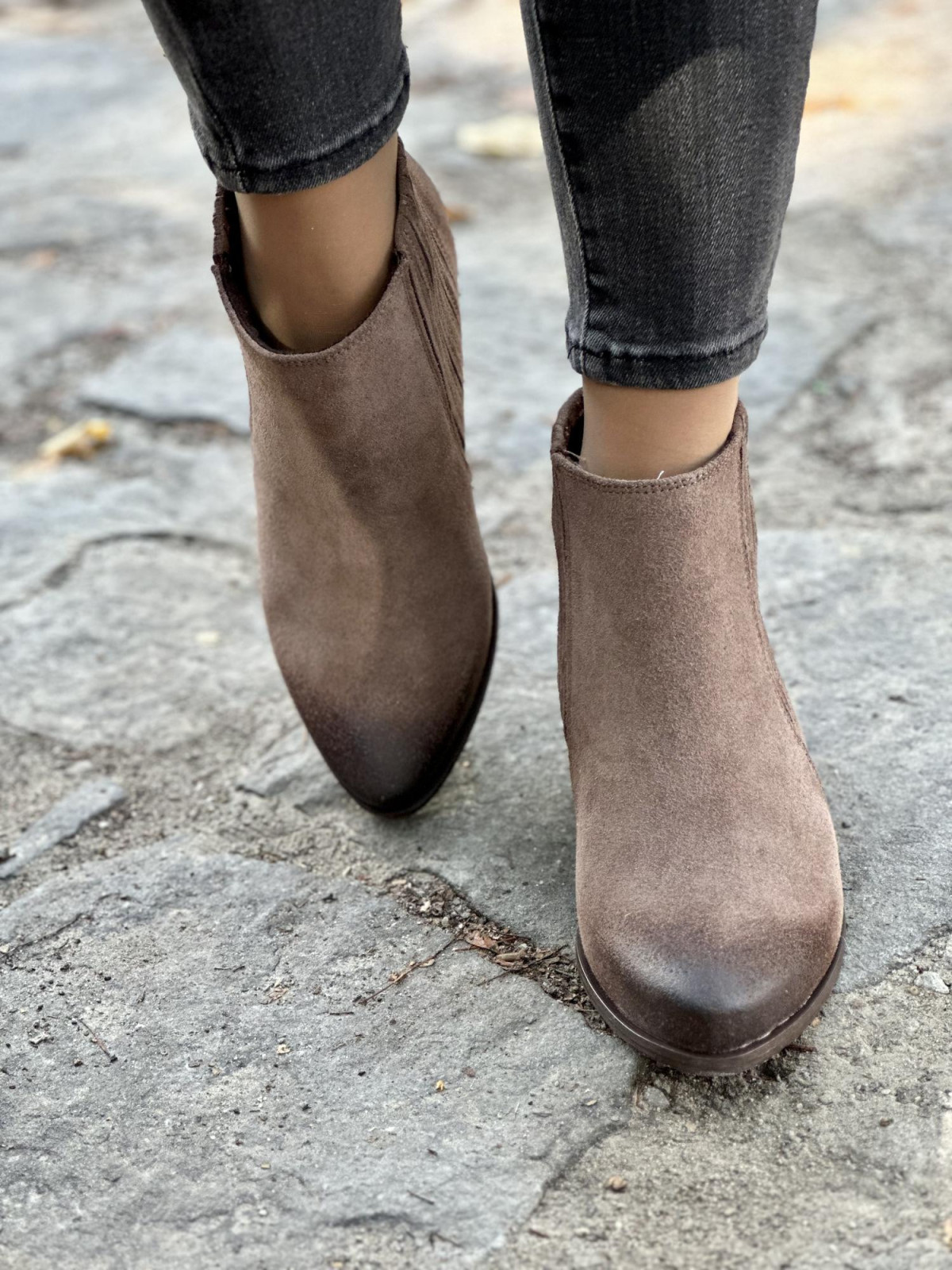 Kowbojki ze skóry OLEKSY Polskiej produkcji