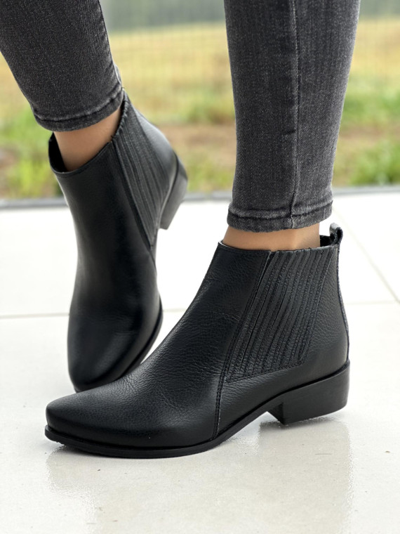 Stylowe kowbojki OLEKSY ze skóry Polskiej produkcji