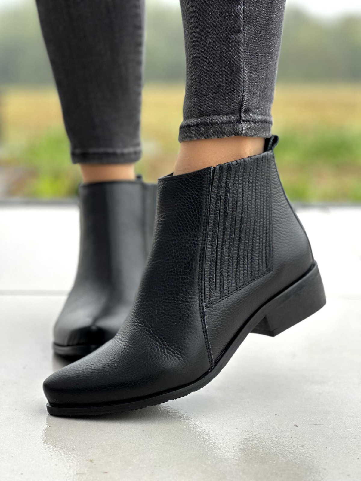 Stylowe kowbojki OLEKSY ze skóry Polskiej produkcji