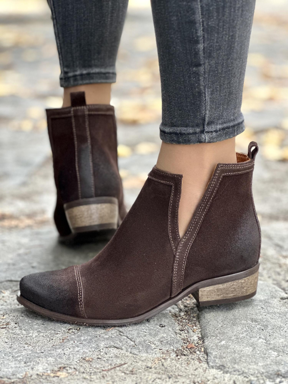 Botki skórzane OLEKSY Polskiej produkcji