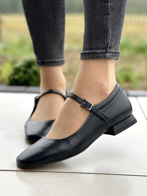 Balerinki OLEKSY ze skóry naturalnej Polskiej produkcji