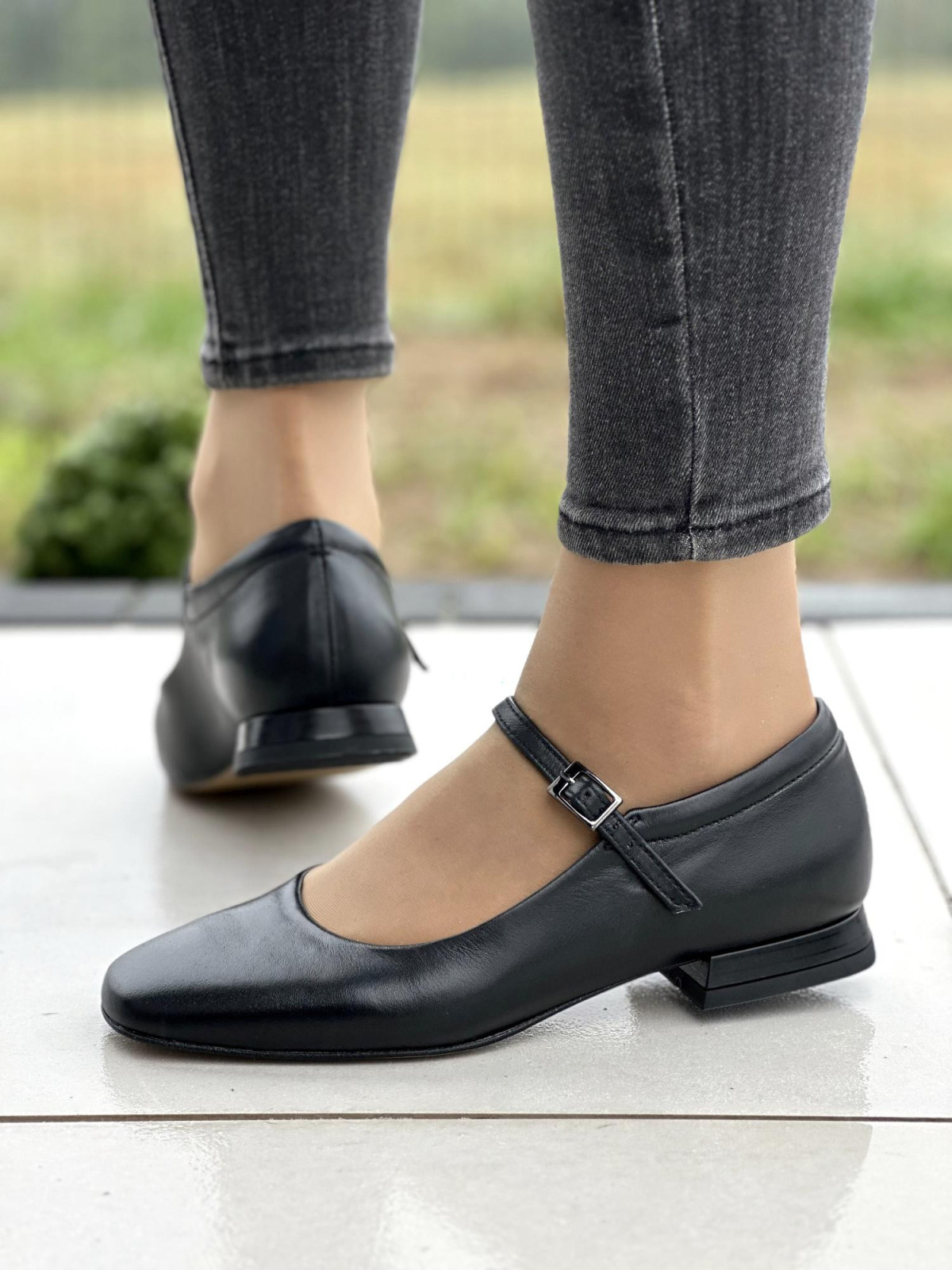 Balerinki OLEKSY ze skóry naturalnej Polskiej produkcji