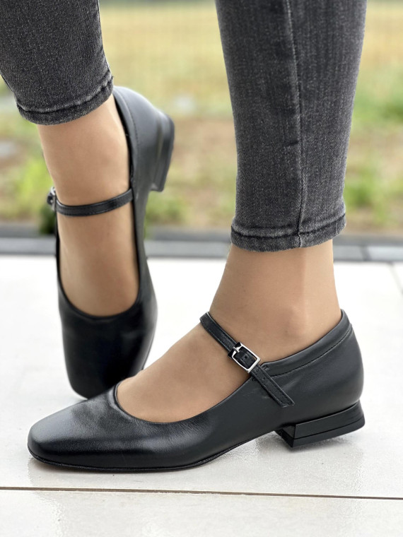 Balerinki OLEKSY ze skóry naturalnej Polskiej produkcji