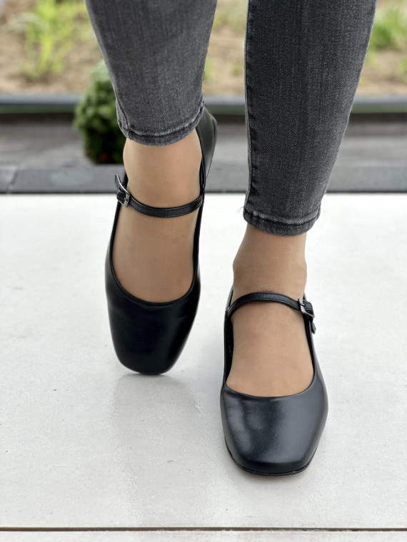 Balerinki OLEKSY ze skóry naturalnej Polskiej produkcji