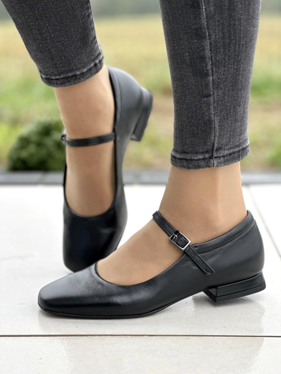 Balerinki OLEKSY ze skóry naturalnej Polskiej produkcji