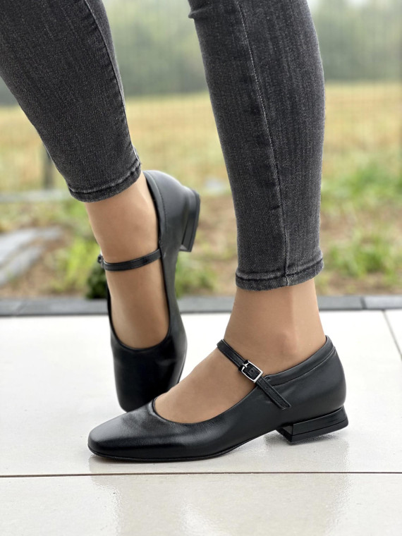 Balerinki OLEKSY ze skóry naturalnej Polskiej produkcji