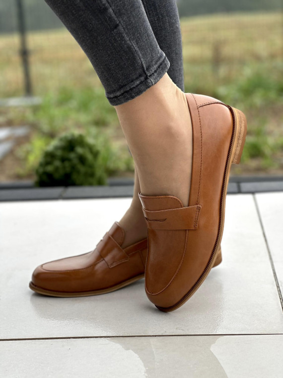 Ponadczasowe mokasyny OLEKSY ze skóry Polskiej produkcji