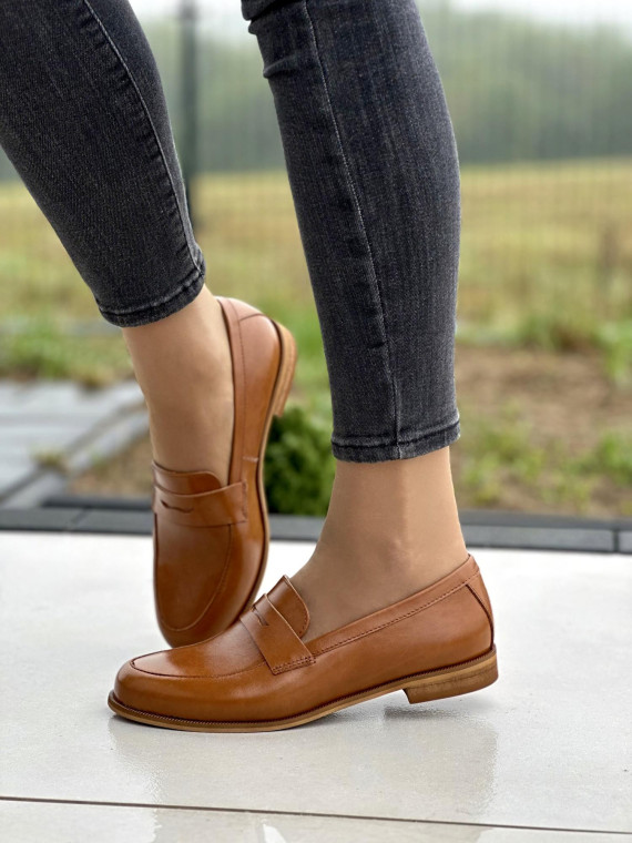 Ponadczasowe mokasyny OLEKSY ze skóry Polskiej produkcji