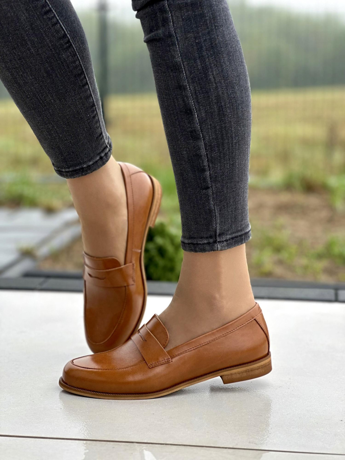 Ponadczasowe mokasyny OLEKSY ze skóry Polskiej produkcji