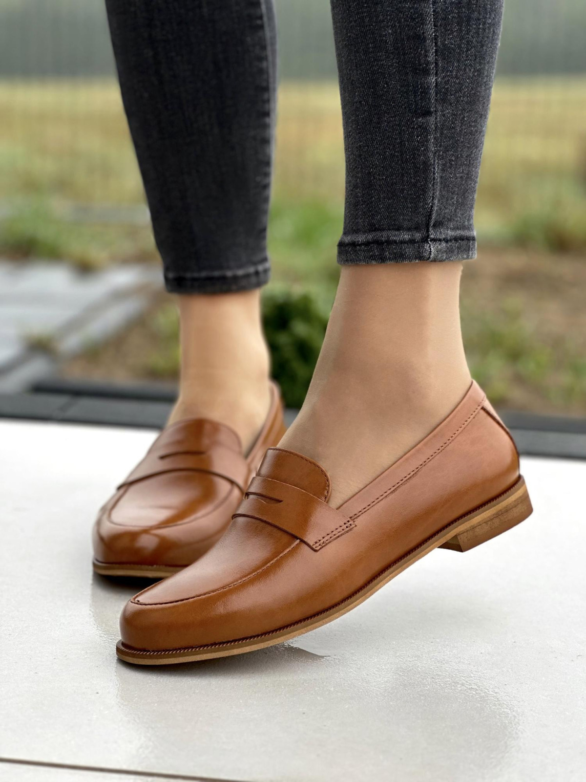 Ponadczasowe mokasyny OLEKSY ze skóry Polskiej produkcji