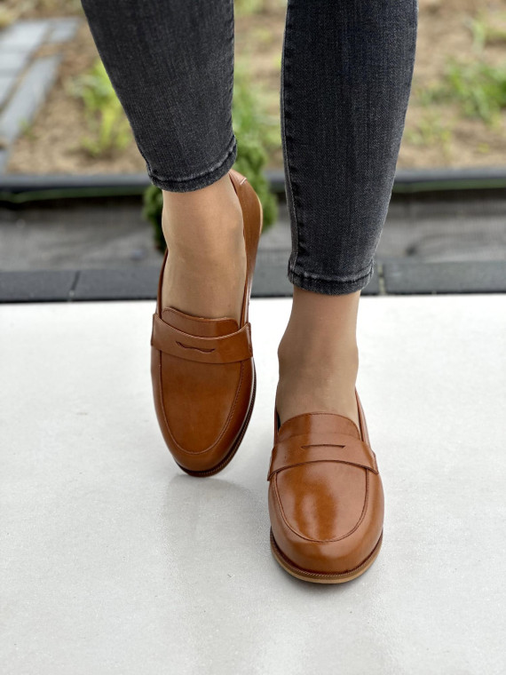 Ponadczasowe mokasyny OLEKSY ze skóry Polskiej produkcji