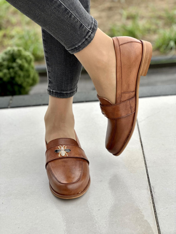 Eleganckie mokasyny OLEKSY ze skóry Polskiej produkcji