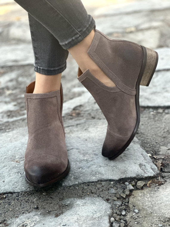 Eleganckie botki skórzane OLEKSY, Polskiej produkcji