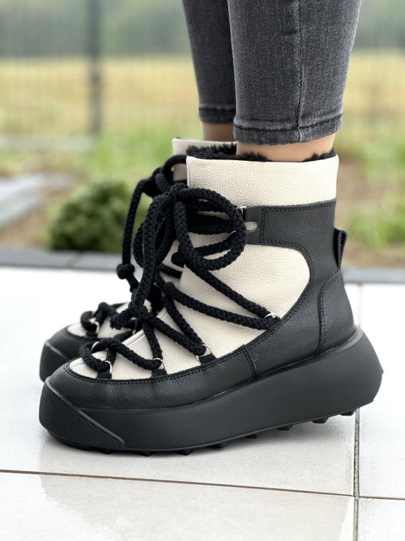 Śnigowce ze skóry OLEKSY Polskiej produkcji