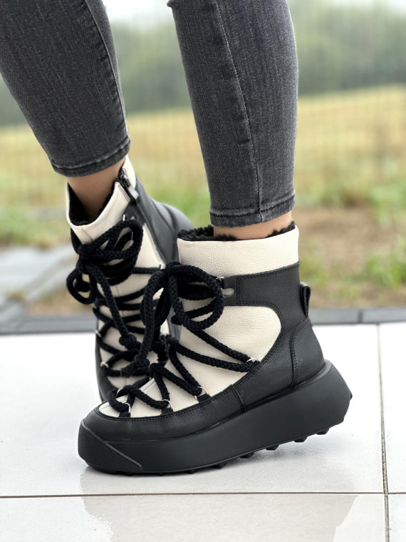 Śnigowce ze skóry OLEKSY Polskiej produkcji