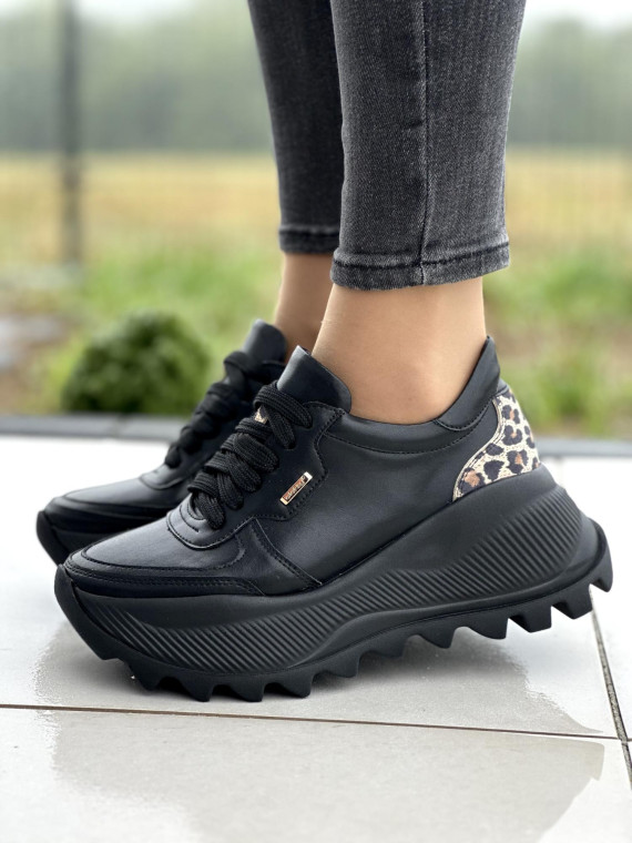 Sneakersy OLEKSY ze skóry Polskiej produkcji