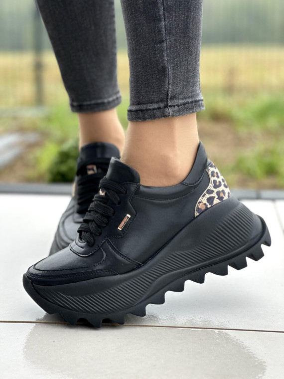 Sneakersy OLEKSY ze skóry Polskiej produkcji